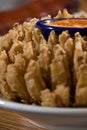 Deep fried onion flower