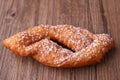 Deep-fried pastry carnival Royalty Free Stock Photo