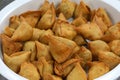 Deep fried Punjabi samosa