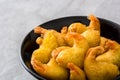 Deep fried shrimps in a bowl Royalty Free Stock Photo