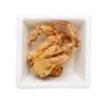 Deep fried soft shell crab