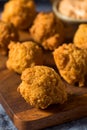 Deep Fried Southern Hush Puppies Royalty Free Stock Photo