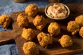 Deep Fried Southern Hush Puppies Royalty Free Stock Photo