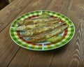 Deep-Fried Turmeric Smelts