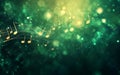 Deep green dark abstract musical notes background Royalty Free Stock Photo