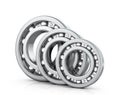 Deep groove ball bearings Royalty Free Stock Photo