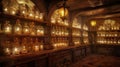 Deep within the heart of a mystical desert beyond the reach of mortal men lies a chamber of elixirs. The room is lit by