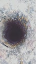 Deep hole Royalty Free Stock Photo