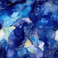 deep indigo colorful alcohol ink background abstract