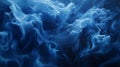 Deep Inky Blue Backdrop Pulsating with Dynamic Water Movement Royalty Free Stock Photo