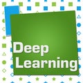 Deep Learning Green Blue Basic Shapes Square