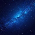 Deep midnight blue backdrop, cosmic dust effect, calm, tone, gradient