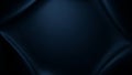Deep navy blue abstract background with smooth flowing satin fabric folds and subtle lighting creating a texture Royalty Free Stock Photo