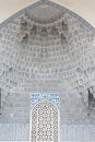 Deep niches decoration in Guri Amir complex Royalty Free Stock Photo