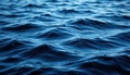 deep ocean gradient, rich navy to turquoise transition with glossy ripple texture, side lit with water droplets Royalty Free Stock Photo