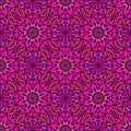 Deep pink abstract geometrical glass mosaic petal pattern background