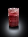 Deep Pink Tourmaline Crystal Specimen From Kunar Afghanistan