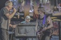 Deep Purple, Ian Gillan, Steve Morse, live concert Hellfest 2017 Royalty Free Stock Photo