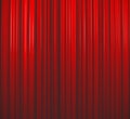 Deep Red Curtain Royalty Free Stock Photo