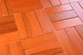 Deep Red Mahogany Parquet Flooring Strips