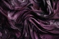 Deep and rich purple and black acid wash design with organic and free-flowing shapes