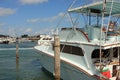 Deep Sea Fishing Boat at the Dock Royalty Free Stock Photo