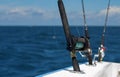 Deep sea fishing rods Royalty Free Stock Photo