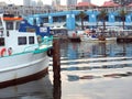 Deep Sea Fishing Trawlers Moored at Sydney Fish Markets, Australia