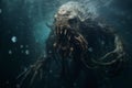 Creepy Deep sea monster - Underwater - evil looking