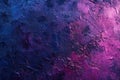 Deep Purple and Blue Grainy Textured Abstract Background with Gradient Shading Royalty Free Stock Photo