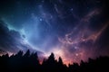 Deep sky astrophoto showcases the universes splendor and distant mysteries Royalty Free Stock Photo