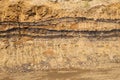 Deep soil layer with clay