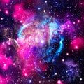 Deep space. Royalty Free Stock Photo