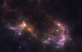 Deep space nebula