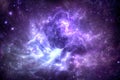 Deep space nebula Royalty Free Stock Photo