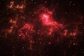 Deep space nebula Royalty Free Stock Photo