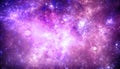 Deep space nebula with stars Royalty Free Stock Photo