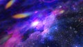 Deep Space Nebula Stars Galaxy Abstracts Backgrounds Royalty Free Stock Photo