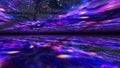 Deep Space Nebula Stars Galaxy Abstracts Backgrounds. Multi-Verses Royalty Free Stock Photo