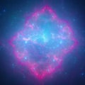 Deep space nebula in the universe Royalty Free Stock Photo