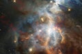 Deep space. Nebulae. Elements of this image furnished by NASA Royalty Free Stock Photo