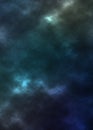 Deep Space Nebulas, and Cosmic Gasses Background Royalty Free Stock Photo