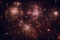 Deep space starfield Royalty Free Stock Photo