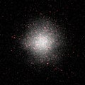 Deep space stars cluster