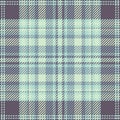 Deep texture plaid background, package check tartan pattern. Loft seamless vector textile fabric in light and pastel colors