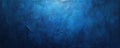 Deep textured blue abstract background. Rough uneven surface with light highlights and dark shadows, resembling aged plaster or Royalty Free Stock Photo
