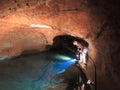 Underground lake in Jenolan Caves