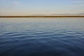 Deep waters of Rybinsk reservoir, Yaroslavl region, Russia