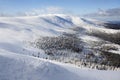 Deep winter in Giant Mountains. Royalty Free Stock Photo