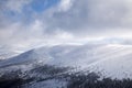 Deep winter in Giant Mountains. Royalty Free Stock Photo